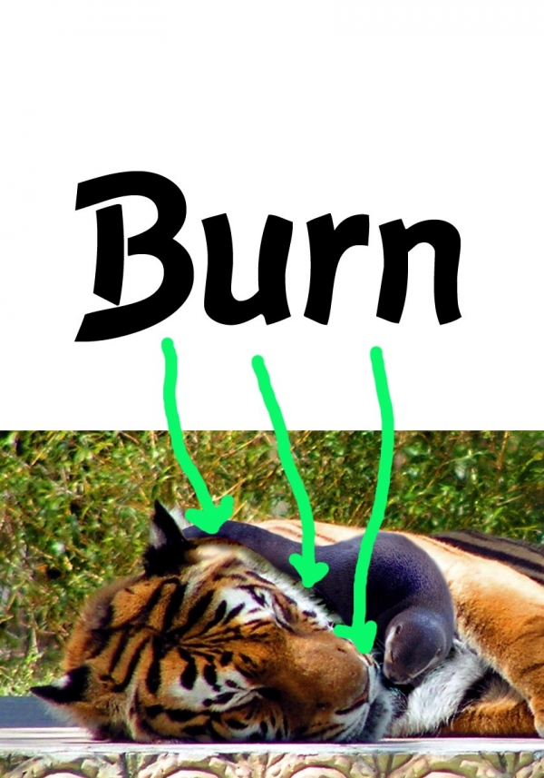 Creation of Stolen Kiss: Step 4
